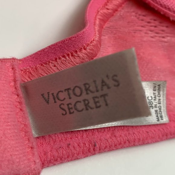 Victoria's Secret Pink Lace Body By Victoria Lightly Lined Demi Bra - Picture 3 of 6